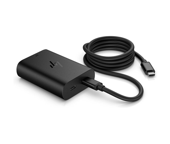 Carregador para Portátil GaN Preto