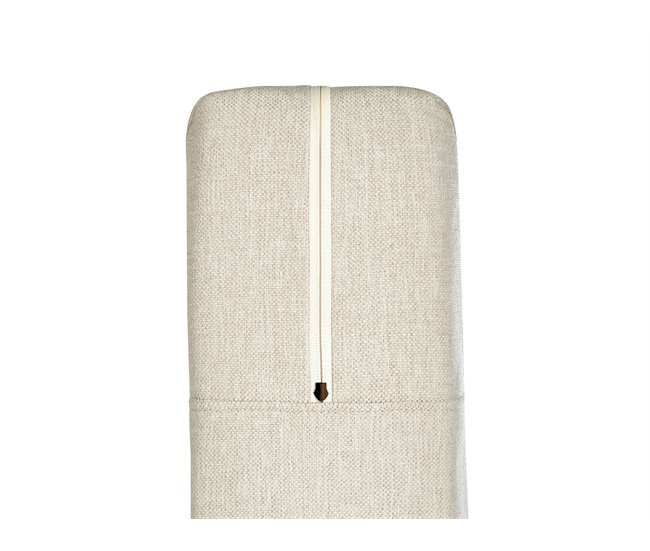 Beliani Cama continental con almacenaje Poliéster DYNASTY 200x217 Bege