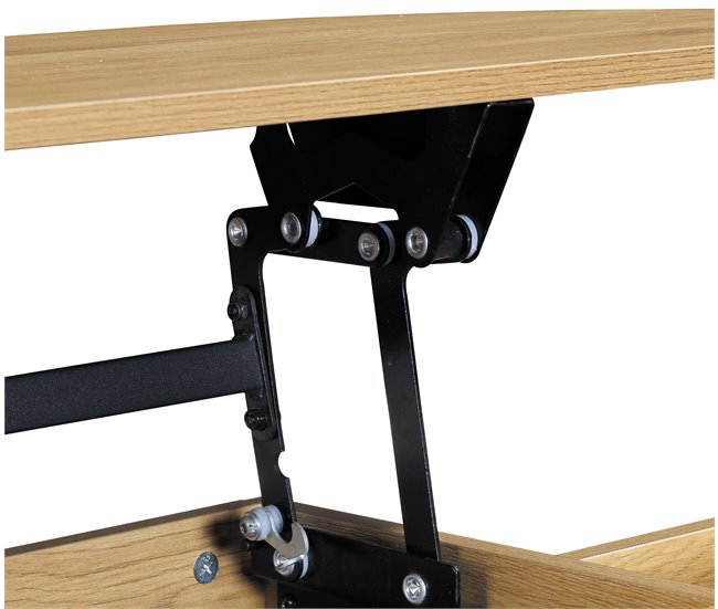 Mesa de centro elevável cor carvalho LIA Carvalho