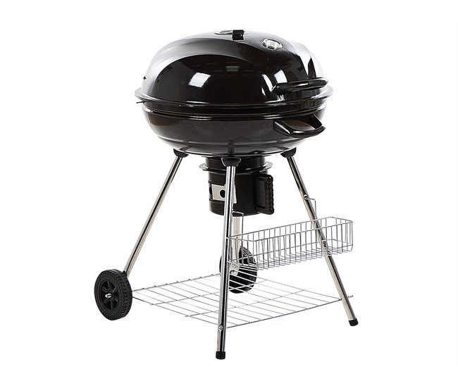Beliani Barbacoa de carbón MARAPI Preto