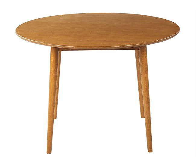 Beliani Mesa de jantar RADAN Castanho