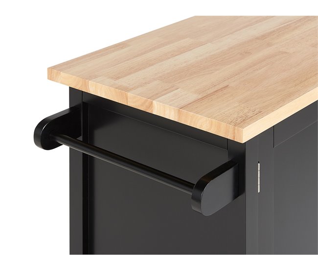 Beliani Carrinho de cozinha MELE 102 Branco