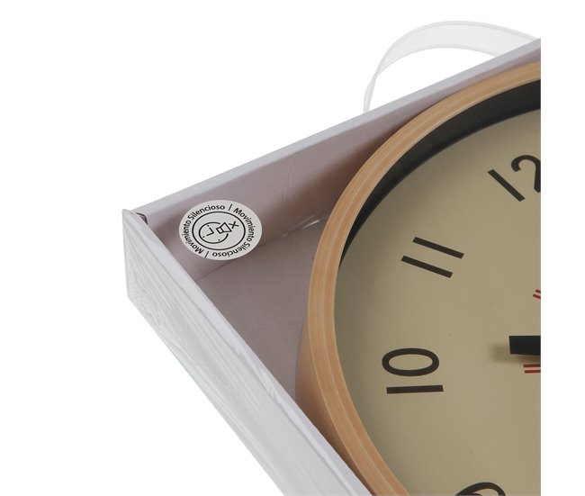 Relógio de parede SOFIA 30cm marca VERSA Bege