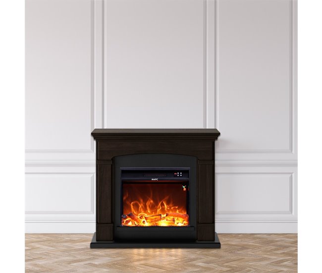 Lareira De Parede 1500w Caminetto Fuego Monica Castanho