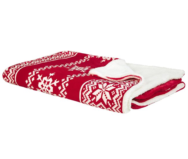 Beliani Manta VANTAA Vermelho