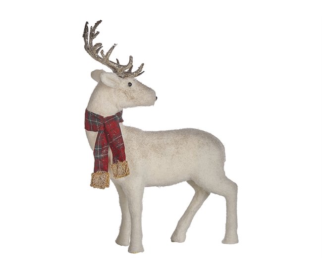 Beliani Acessório decorativo MUSTOLA Branco