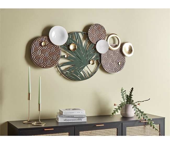 Beliani Decoração de parede Multicor