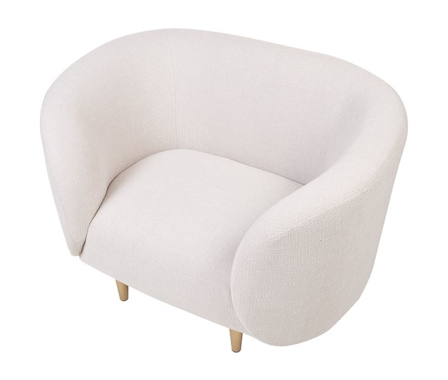 Beliani Poltrona LOEN Bege