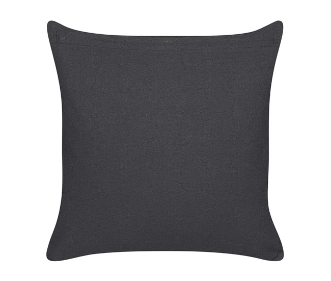 Beliani Almofada decorativa BENZOIN Branco/ Bege