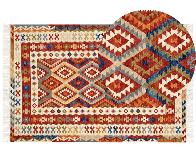 Beliani Kilim OSHAKAN 200x300 Multicor