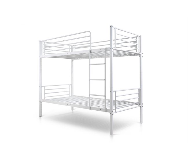 Beliche Duplo Metálico 98x201 Branco