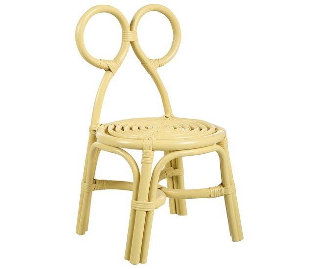 Beliani Cadeira para criança MIRTIA Amarelo