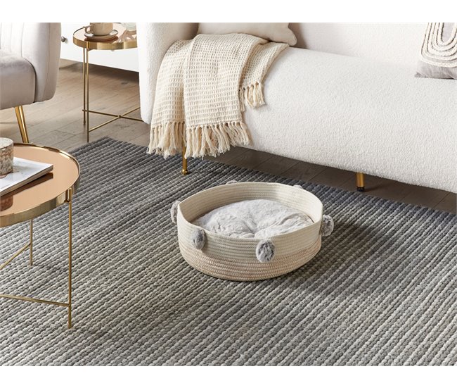 Beliani Cama para mascotas ORTACA Bege