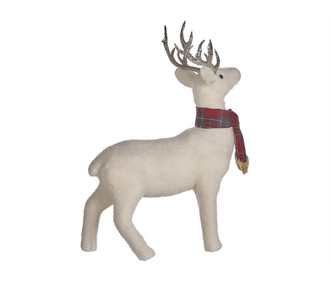 Beliani Acessório decorativo MUSTOLA Branco