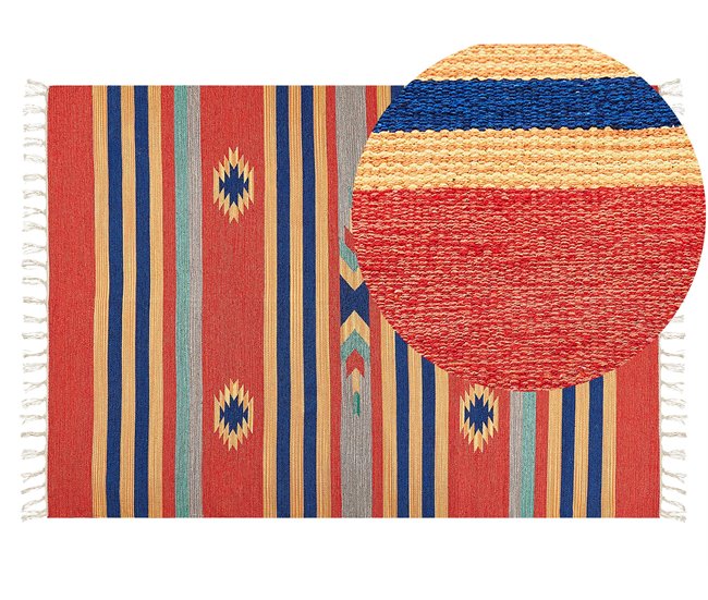 Beliani Kilim HATIS 140x200 Multicor