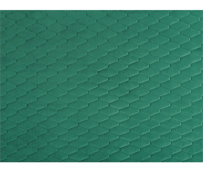 Beliani Cama com estrado Veludo BAYONNE 191x212 Verde