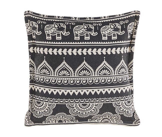 Beliani Almofada decorativa ATABAGI Creme