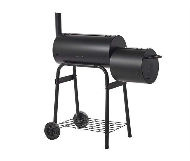 Beliani Barbacoa de carbón SATAH Preto