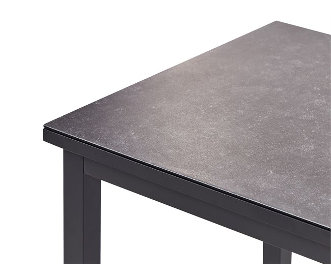 Beliani Conjunto de jardín MESSINA Creme