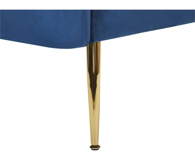 Beliani Sillón LACONIA Azul