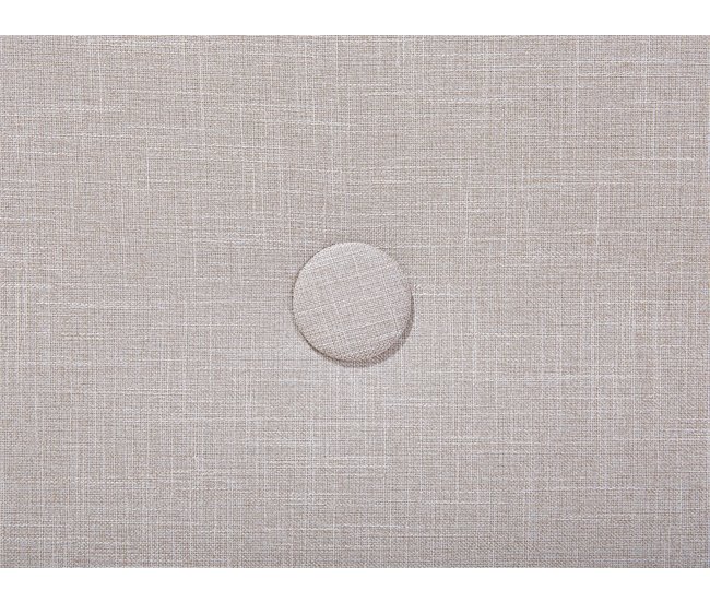 Beliani Cama com estrado Poliéster RENNES 101x220 Bege
