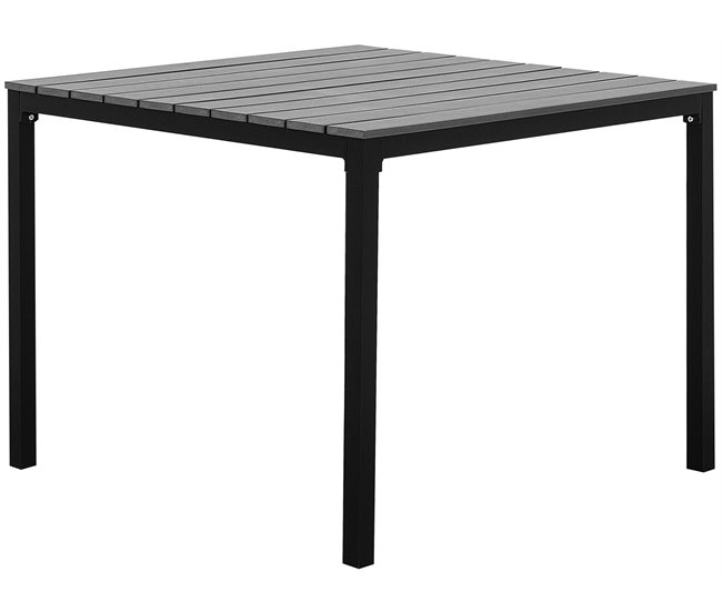 Beliani Mesa de jardim PRATO Cinza