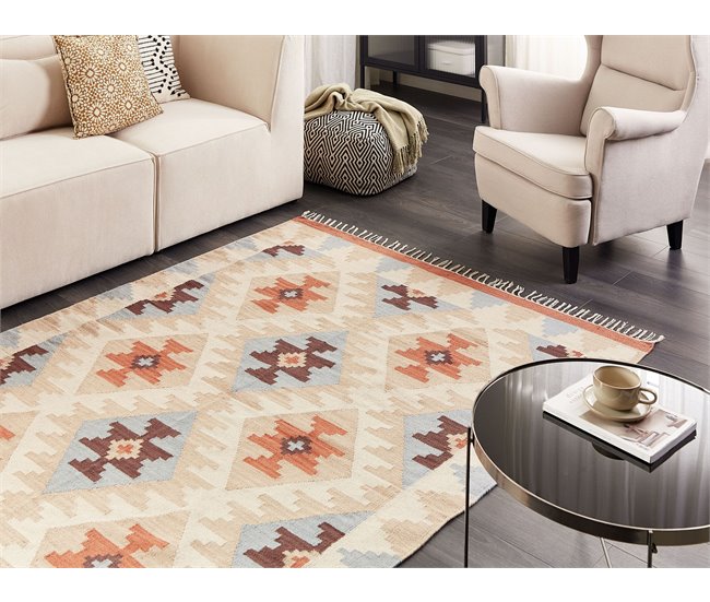 Beliani Kilim DILIJAN 160x230 Multicor
