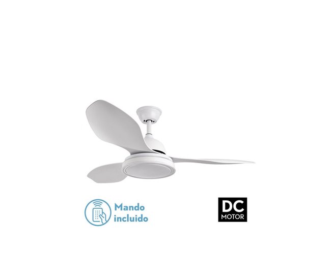 Ventilador de tecto Metal Série Datoo Branco