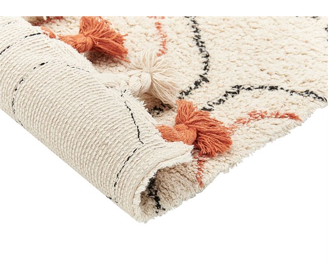 Beliani Pelos curtos HAJIPUR 80x150 Bege