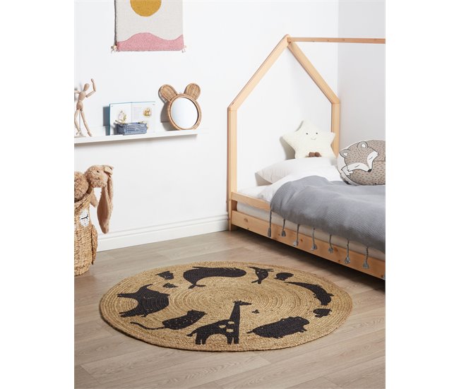 Beliani Pelos curtos EARTH Bege