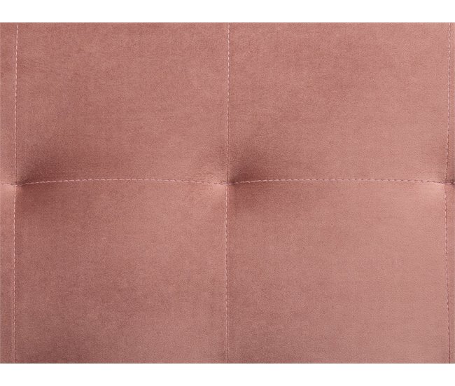 Beliani Sofá-cama Veludo ABERDEEN Azul Marino