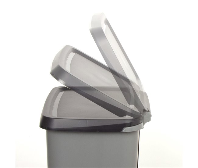 Curver Caixote do lixo Compatta 50L Cinza