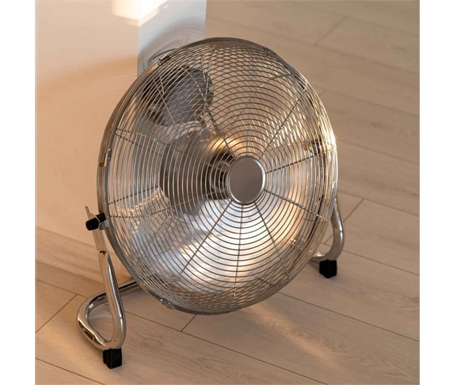 Ventilador de Mesa 75W 3 Velocidades Aero Prata