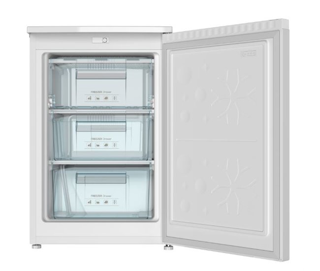 Congelador Vertical INFINITON CV-88L8WEK, 85 l, Descongelação, E Branco