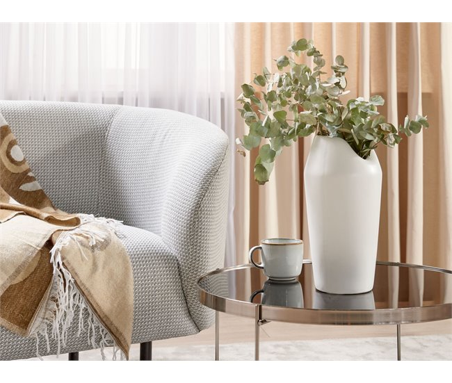 Beliani Jarro decorativo APAMEA Branco