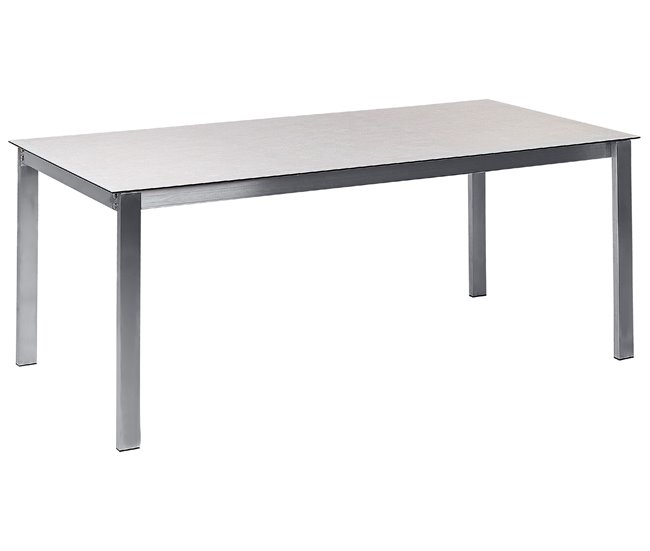 Beliani Conjunto de refeição COSOLETO Branco