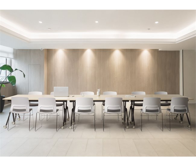 Beliani Secretária dobrável BENDI 160x60 Branco