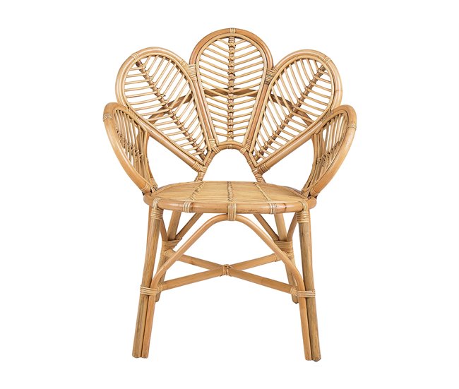 Cadeira pavão FLORENTINE II Rattan Natural Natural