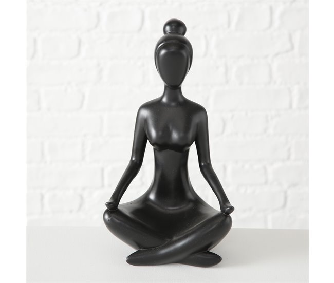 Figura decorativa YOGA preta sortida marca BOLTZE Preto