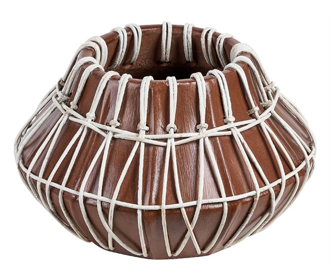 Beliani Jarro decorativo KLUET Castanho
