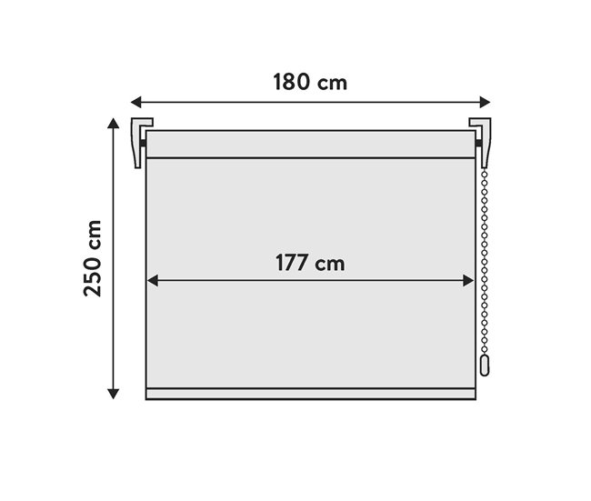 Estor de Rolo Screen Royal - Grau de Abertura 8% 