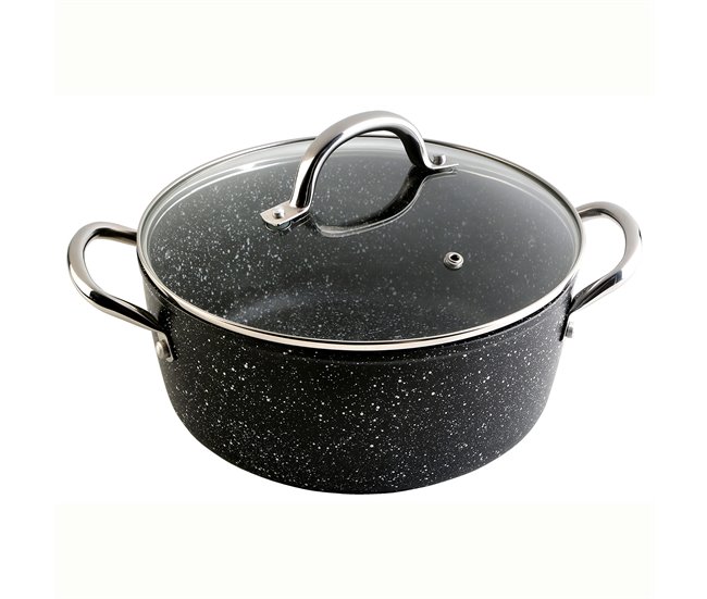 Caçarola Wecook Grranite Preto