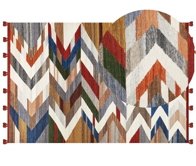 Beliani Kilim KANAKERAVAN 200x300 Multicor
