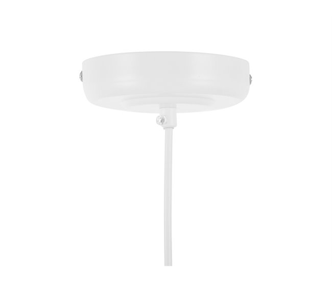 Beliani Candeeiro de tecto SENIA Branco