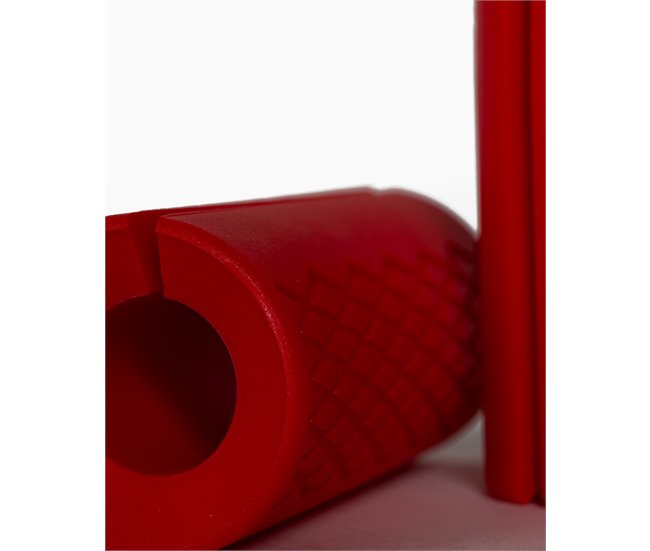 Fat Grip (Par) - BOOMFIT Vermelho