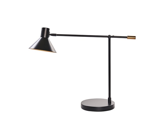 Beliani Lámpara de mesa PINKEEN Preto