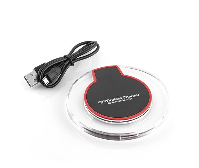 Carregador Sem Fios para Smartphones Qi IG813239 Preto