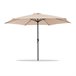  Acomoda Textil - Guarda-sol de jardim com forro anti UV. Bege