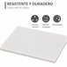 Armário Alto para Casa de Banho MDF e Acrílico kleankin Armário Alto para Casa de Banho MDF e Acrílico kleankin Branco
