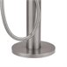 Sined ORISTANO Mini banhista exterior em aço inoxidável 316L com chuveiro de mão, Inox Cinza